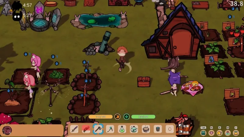 图片[2]-【电脑-SLG/恋爱/兽耳/后宫】娘的性爱农场 [H版饥荒] Fox Sex Farm v121601 官中步兵版 正式版+自带全回想-ACG游戏社