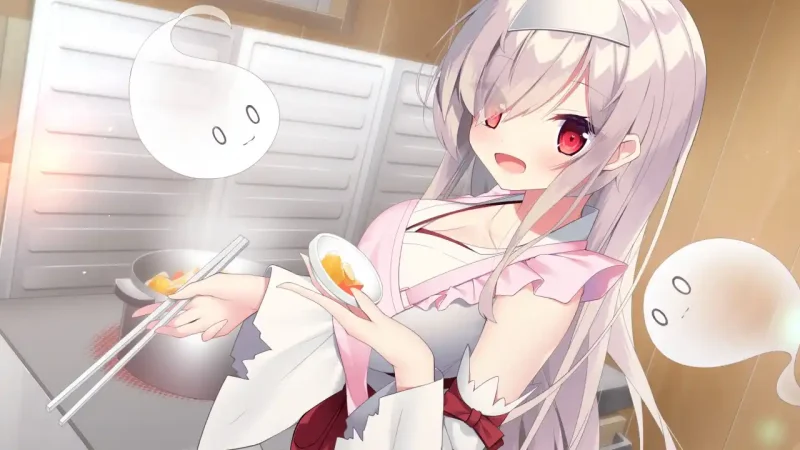 图片[4]-【电脑】巨乳幽灵尽情抚慰苦逼打工人的性活！～色情的辅佐通通交给我吧～/巨乳幽霊さんに癒やされる社畜さんの性活！～えっちなサポートは私におまかせ！-ACG游戏社