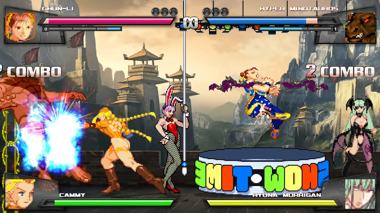 【电脑-ACT/日式/动态】MUGEN 全女格斗 2023 [H大乱斗] 英文版-ACG游戏社