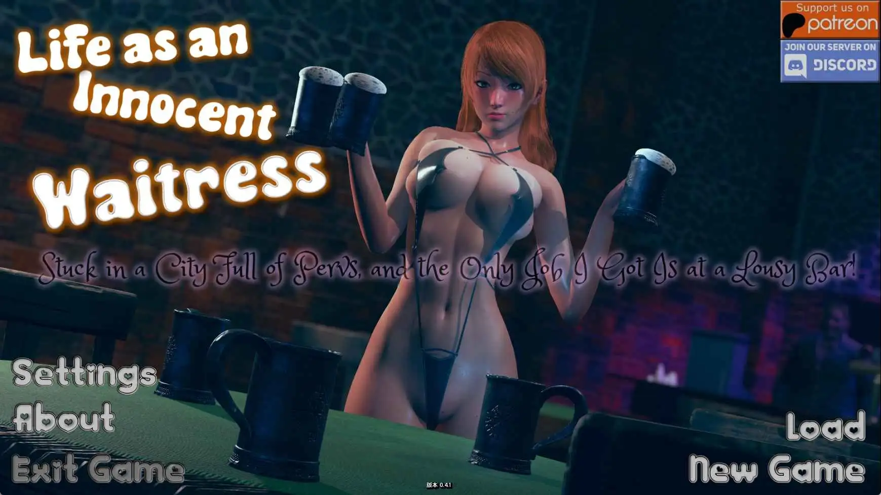 【安卓+电脑-SLG/欧美/沙盒/动态】无辜服务员的生活 - Life as an Innocent Waitress-ACG游戏社