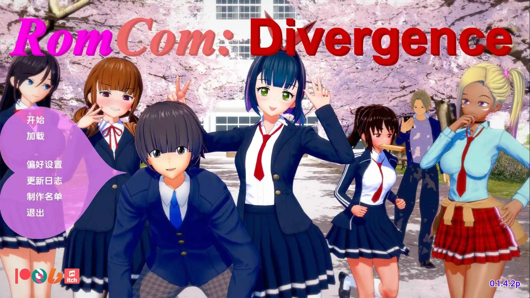 【安卓+电脑-SLG/日式/动态】浪漫喜剧：分歧者v0.1.4.2p AI汉化版 - ACG游戏社-ACG游戏社