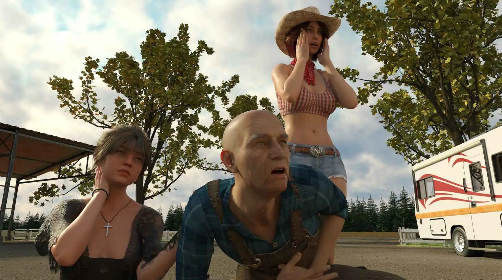 图片[2]-【安卓+电脑-SLG/欧美/动态】手淫患者V0.053 AI汉化版 - ACG游戏社-ACG游戏社