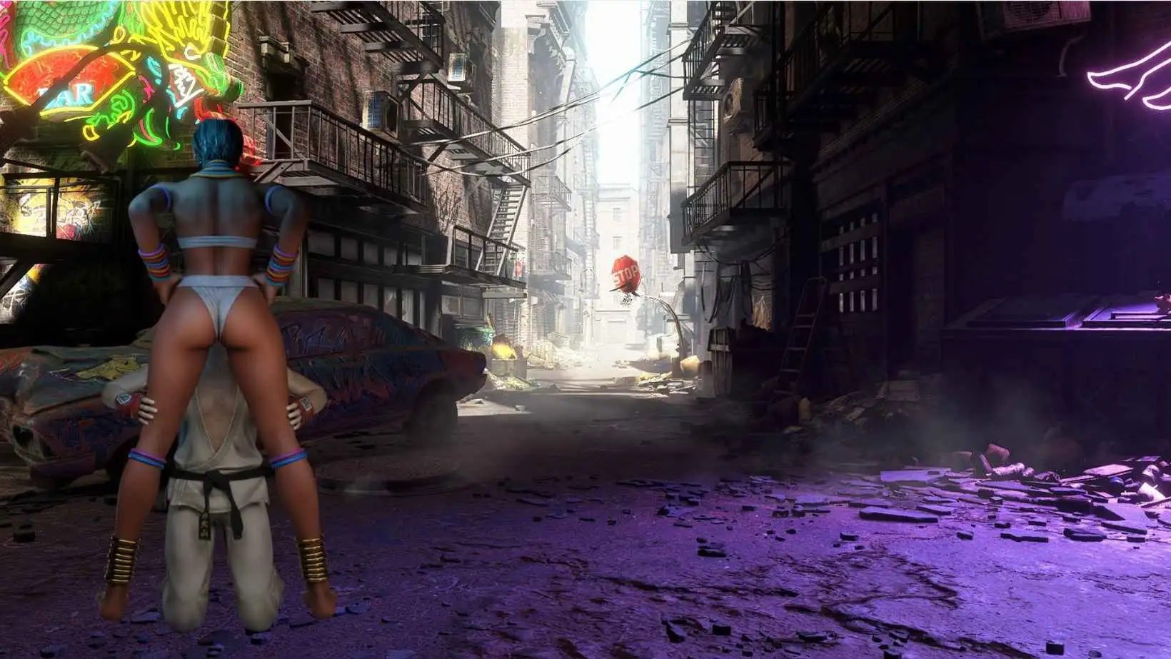 图片[2]-【安卓+电脑-SLG/欧美/动态】街头斗士：成人游乐场战斗Battle9.3 AI汉化版 - ACG游戏社-ACG游戏社