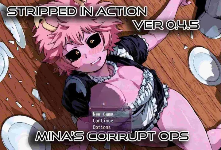 【电脑-RPG/日式/动态】行动中的脱衣舞：米娜的淫荡行动 Stripped in Action: Mina Lewd Ops Ver0.4.5 机翻步兵版-ACG游戏社