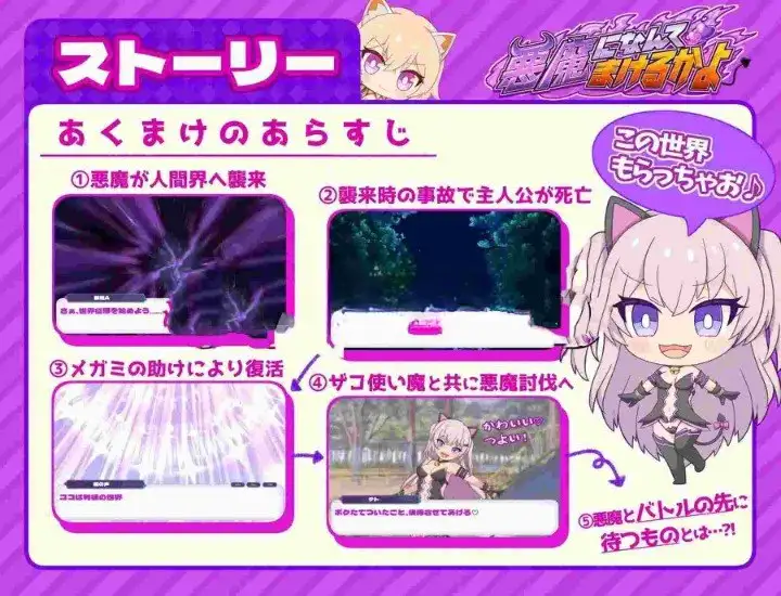 图片[2]-【电脑-RPG/日式/动态】才不会输给恶魔呢 悪魔になんてまけるかよ AI汉化版+全回想存档 - ACG游戏社-ACG游戏社