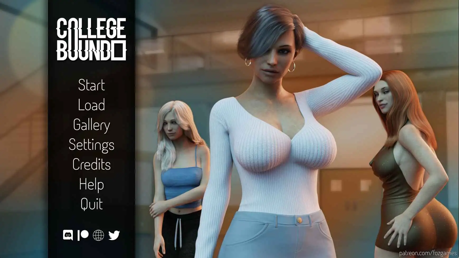 【安卓+电脑-SLG/欧美/完结】大学之路v0.6.16完结 AI汉化版-ACG游戏社