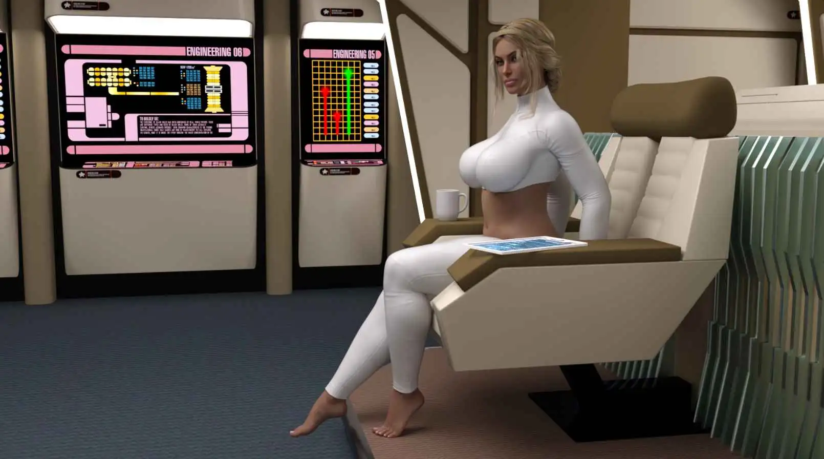 图片[3]-【安卓+电脑-SLG/欧美/动态】不明飞行物Ch.4v0.8.3 AI汉化版 - ACG游戏社-ACG游戏社