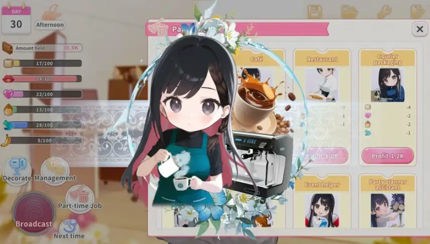 图片[4]-【电脑-SLG/互动/养成】直播开始！VTuber出道指南 Streaming ON! VTuber Training v1.08 官中步兵版+全CG存档 - ACG游戏社-ACG游戏社