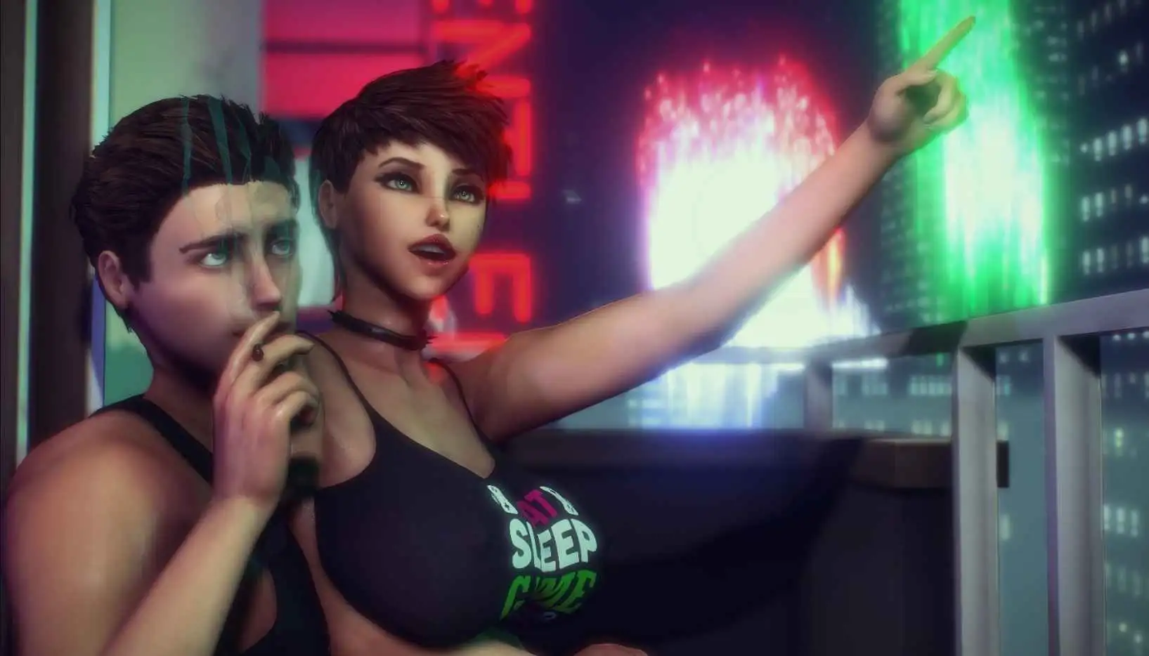 图片[3]-【电脑-SLG/欧美/动态】夏天的愿望v0.61 AI汉化版 - ACG游戏社-ACG游戏社