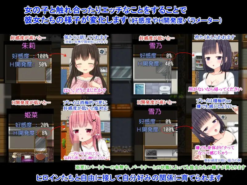 图片[4]-【电脑-RPG/探索/卖春/援交】NTR公寓～欢迎有伴侣的人士～ NTR荘～パートナーが居る方歓迎します～AI汉化版 - ACG游戏社-ACG游戏社