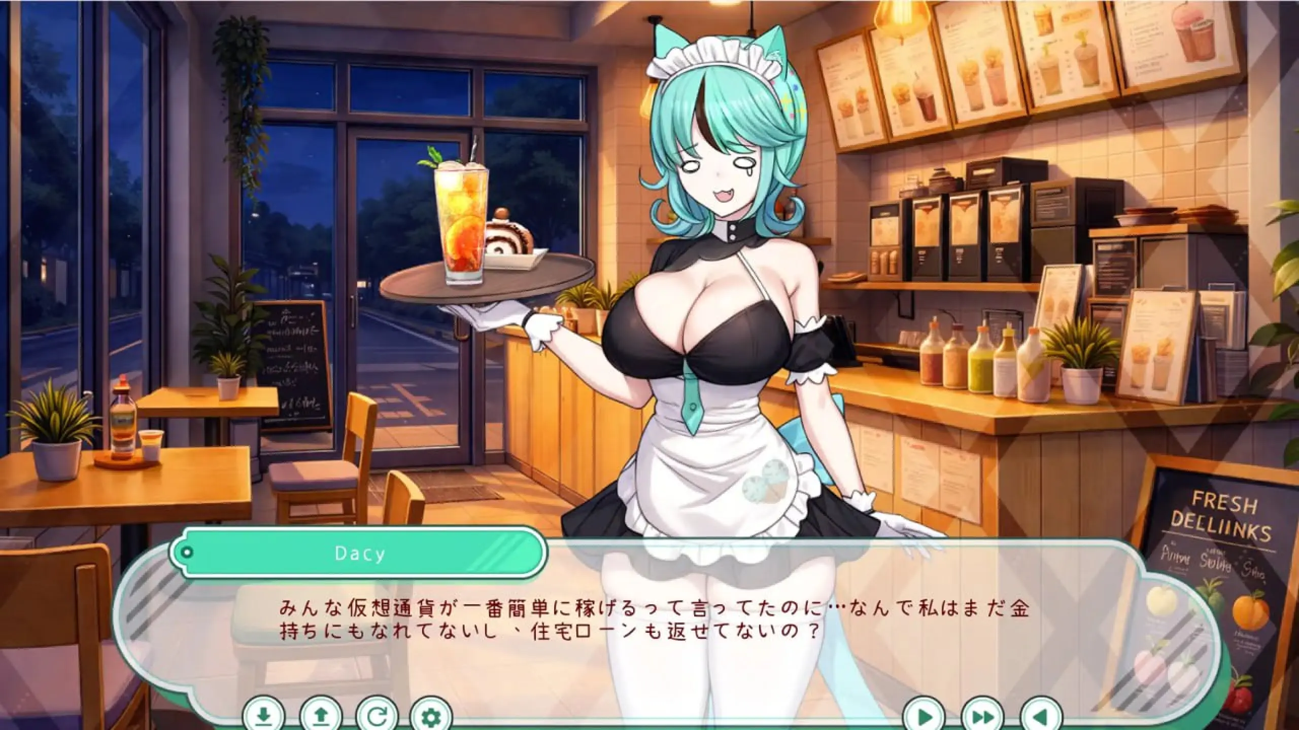 图片[4]-【电脑-SLG/日式/纯爱】人外美少女体液饮料店 人外美少女の体液ドリンクショップ 官方中文版 - ACG游戏社-ACG游戏社