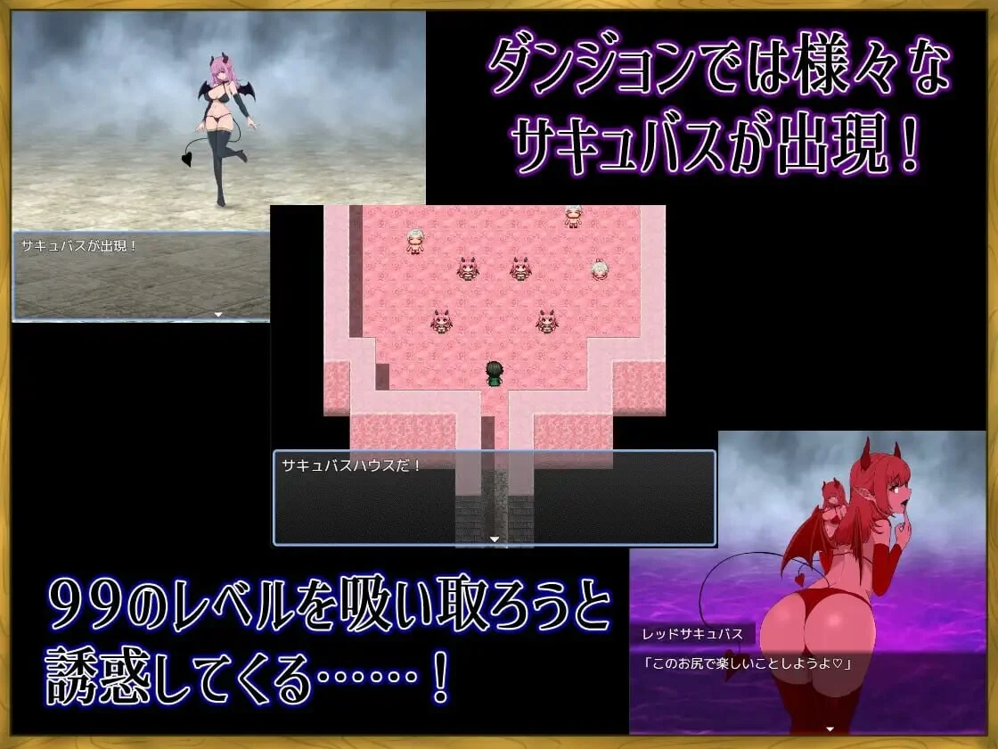 图片[2]-【电脑-RPG/探索/魅魔】身为LV99作弊勇者的我不可能输给魅魔 LV99チート勇者の俺がサキュバスなんかに敗けるわけない AI汉化版+全回想存档-ACG游戏社